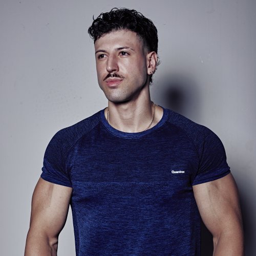 Seamless T-Shirt Blue S