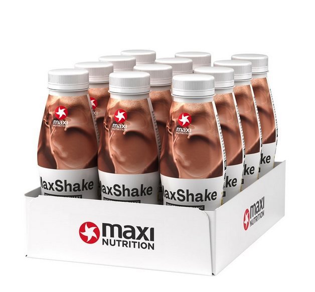 MaxShake Protein Milkshake Chocolate 330 ml x 12