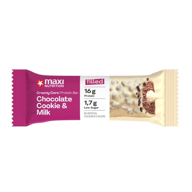 Creamy Core Bars Chocolate Cookie Milk 45gr 12 pcs