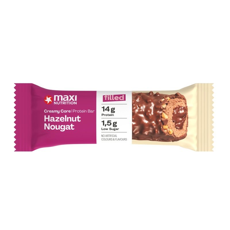 Creamy Core Bars Hazelnut Nougat 45gr 12 pcs
