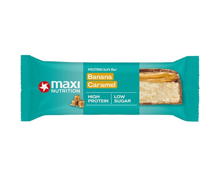 Protein Soft Bar Banana Caramel 45gr x16 pcs