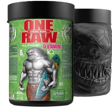 ONE RAW Glutamine Kyowa 400 gr Cherry Bomb