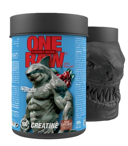 ONE RAW Creatine Ultra Pure 200 mesh 300gr Cherry