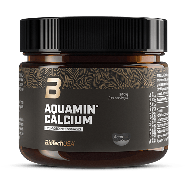 Aquamin Calcium drink powder - 240 g Lemongrass-lime