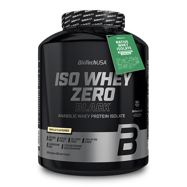 Iso Whey Zero Black - 1816 g Strawberry