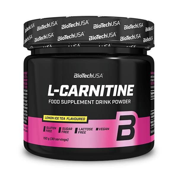 L-Carnitine - 150 g drink powder lemon ice tea