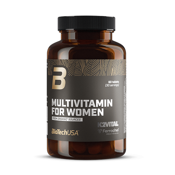 Multivitamin For Women from organic sources - 60 tablets