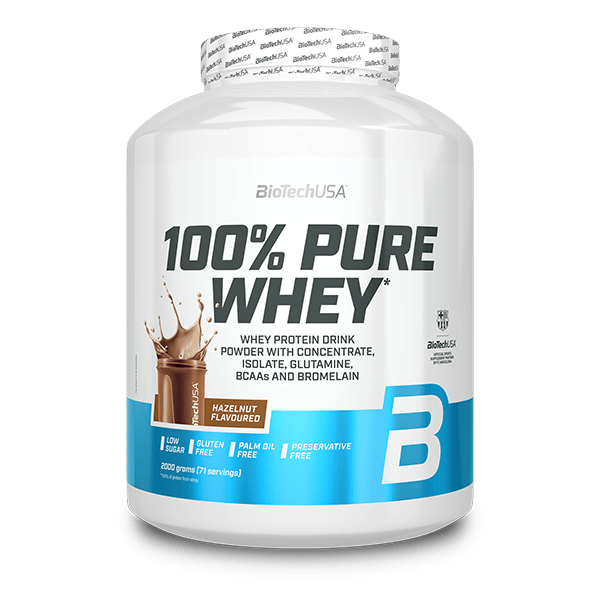 100% Pure Whey - 2000 g Hazelnut