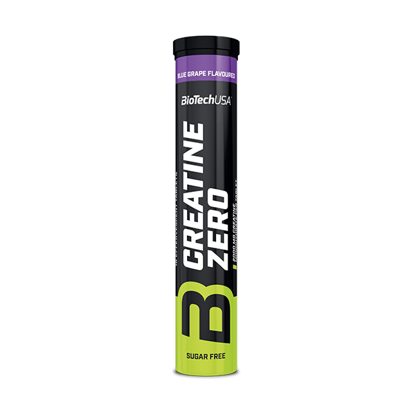 Creatine Zero effervescent tablets - 18 tablets blue grape