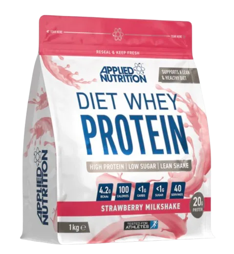 Diet Whey 1 kg. Strawberry Milkshake