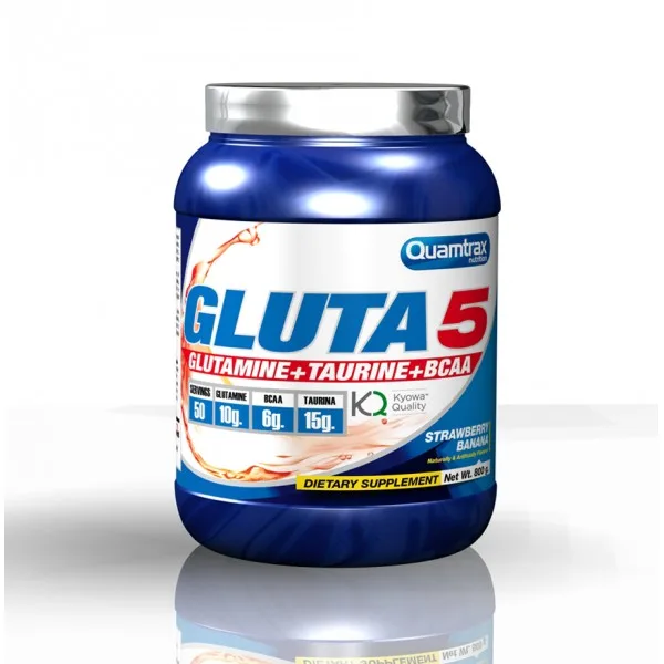 Gluta 5 800 gr. Strawberry& Banana