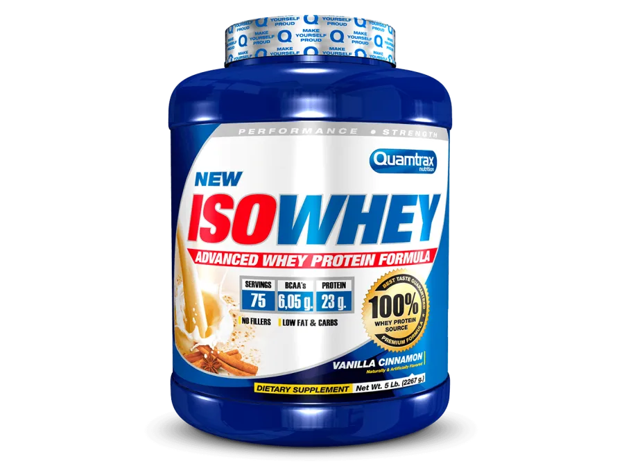 Iso Whey 5 Lb Vanil Cinnamon