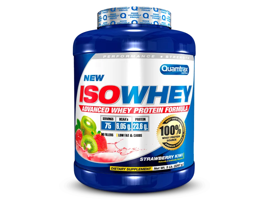 Iso Whey 5 Lb Strawb/ Kiwi