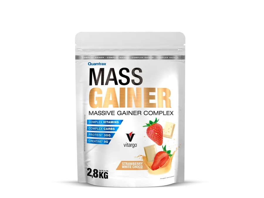 Mass Gainer 2.8kg Strawberry White Choco