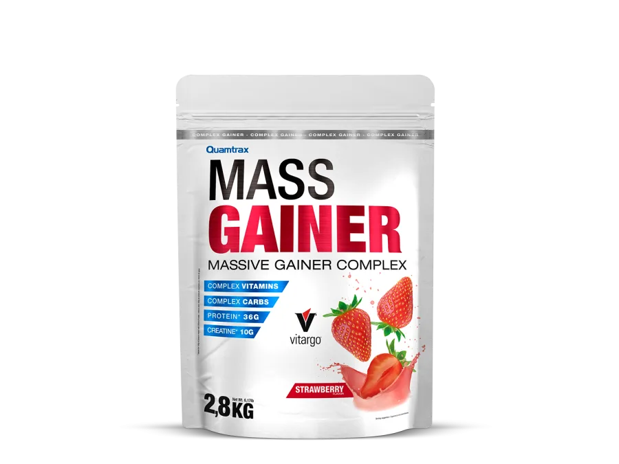 Mass Gainer 2.8kg Strawberry Misma formula anterio