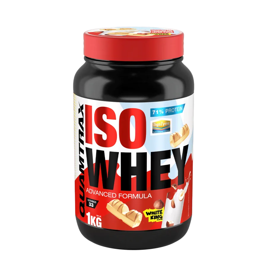 Iso Whey 1 kg. White king