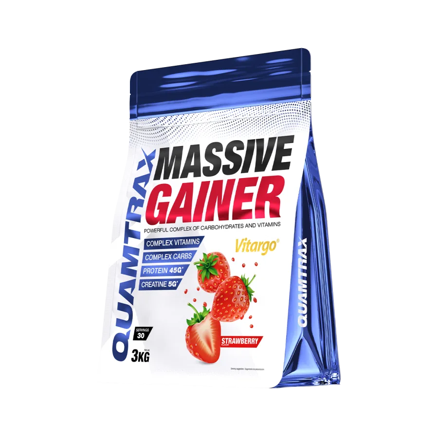 Massive Gainer 3kg Strawberry