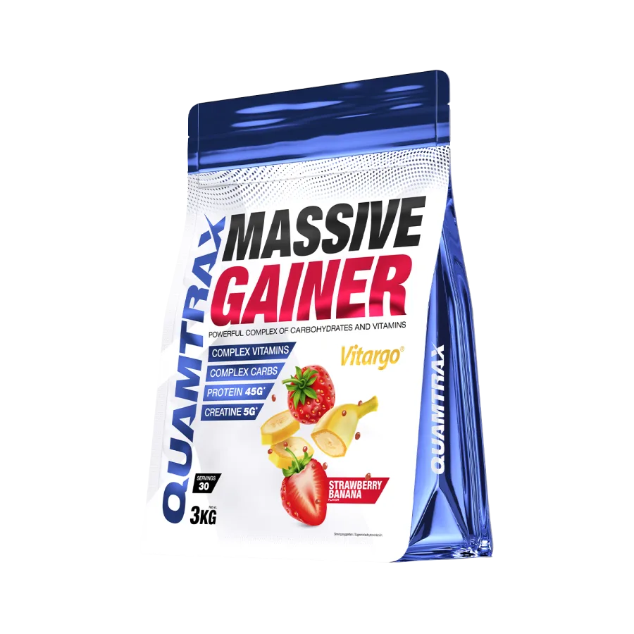 Massive Gainer 3 kg Strawberry & Banana