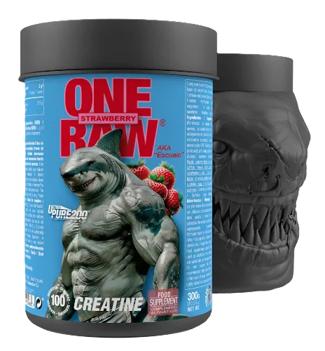 ONE RAW Creatine Ultra Pure 200 mesh 300gr Straw