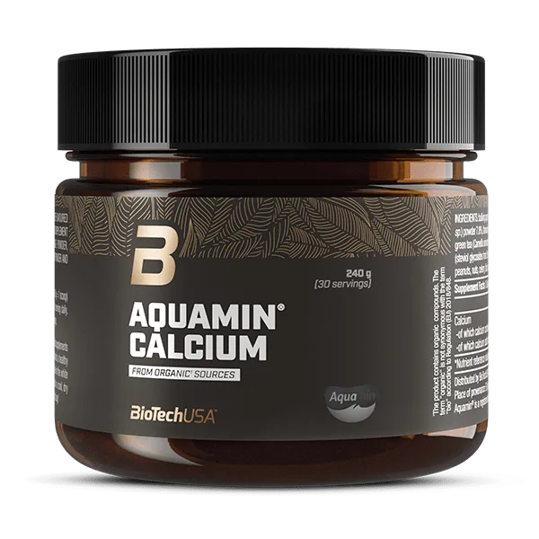Aquamin Calcium drink powder - 240 g Lemongrass-lime