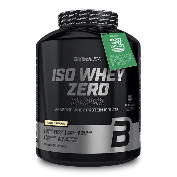 Iso Whey Zero Black - 1816 g Strawberry