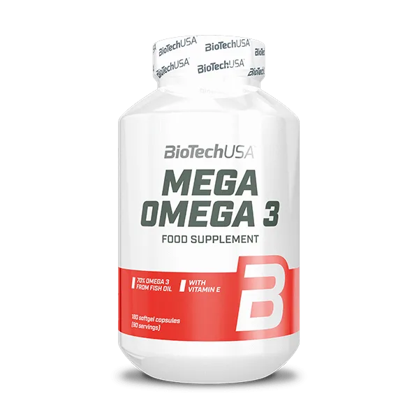 Mega Omega 3 - 180 softgel capsules