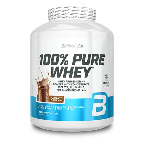 100% Pure Whey - 2000 g Hazelnut