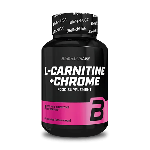 L-Carnitine + Chrome - 60 capsules
