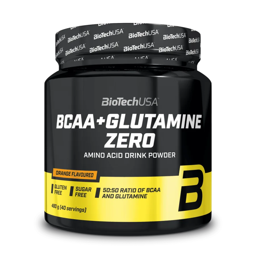 BCAA + Glutamine Zero - 480 g orange