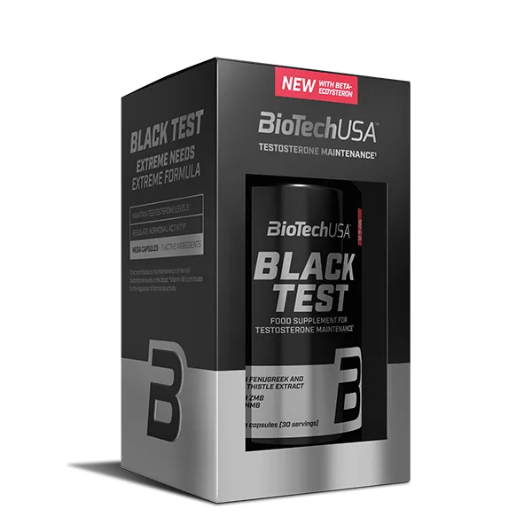 Black Test - 90 megacapsules