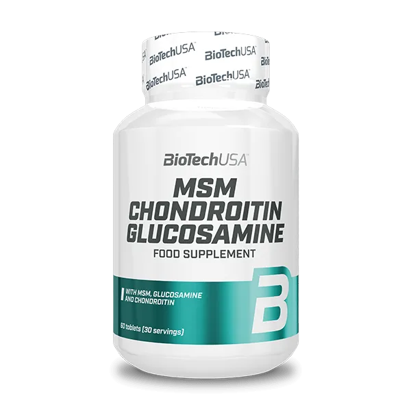 MSM Chondroitin Glucosamine - 60 tablets
