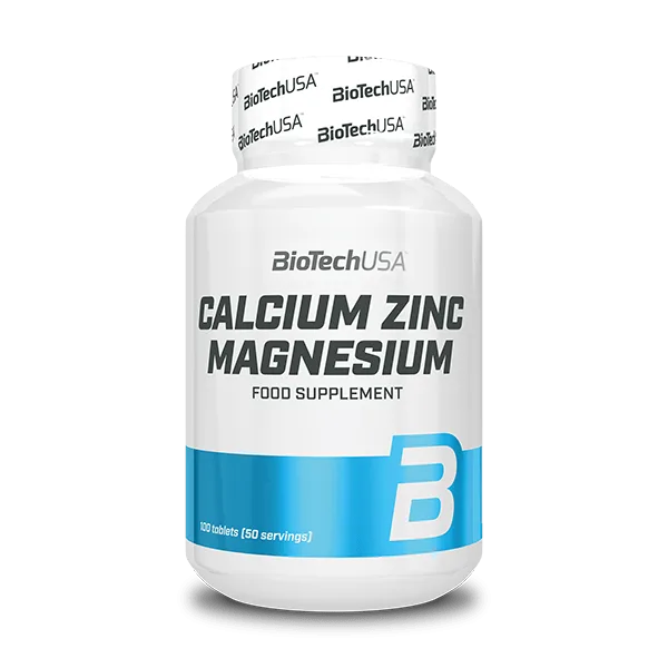 Calcium Zinc Magnesium - 100 tablets