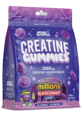 Creatine Gummies Blackcurrant 80 pcs