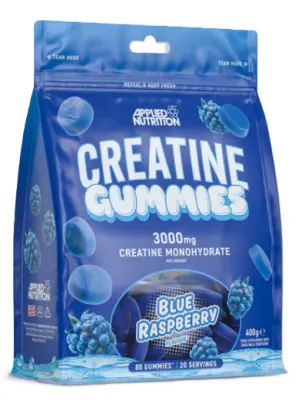Creatine Gummies Blue Raspberry 80 pcs