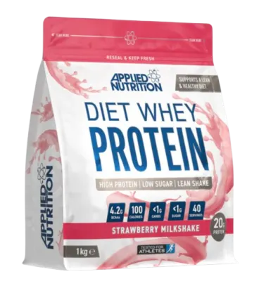 Diet Whey 1 kg. Strawberry Milkshake