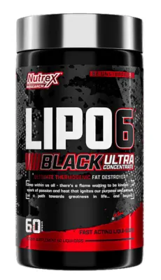 Lipo 6 Black 60 Caps. U.C.