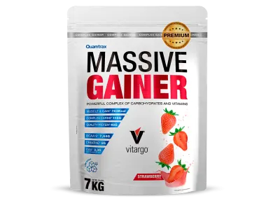 Massive Gainer PREMIUM 7 Kg. Strawberry