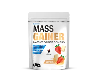 Mass Gainer 2.8kg Strawberry White Choco