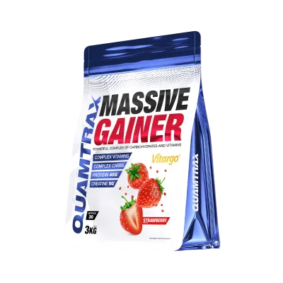 Massive Gainer 3kg Strawberry
