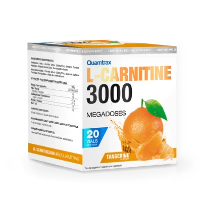 L Carnitine 3000 Tangerine 20 Vials