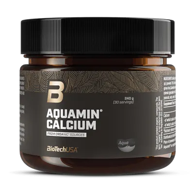 Aquamin Calcium drink powder - 240 g Lemongrass-lime