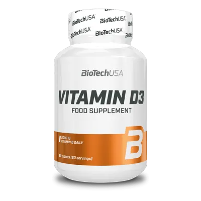 Vitamin D3 - 60 tablets