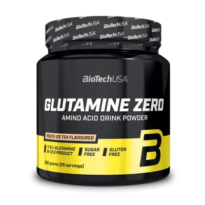 Glutamine Zero - 300 g peach ice tea