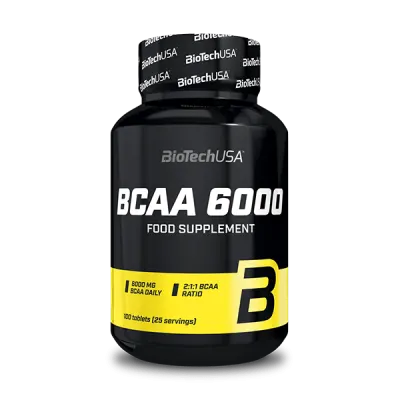 BCAA 6000 - 100 tablets