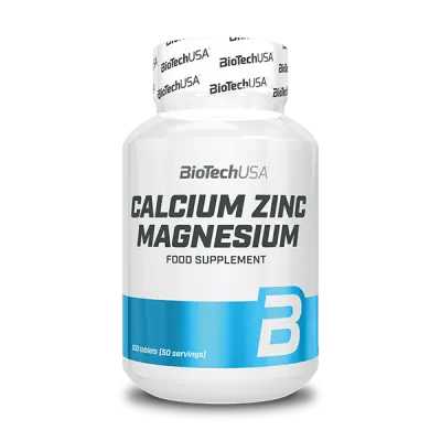 Calcium Zinc Magnesium - 100 tablets