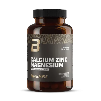 Calcium Zinc Magnesium from organic sources - 90 tablets